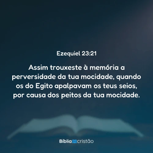Ezequiel 23:21