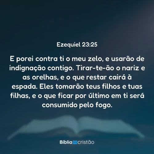 Ezequiel 23:25