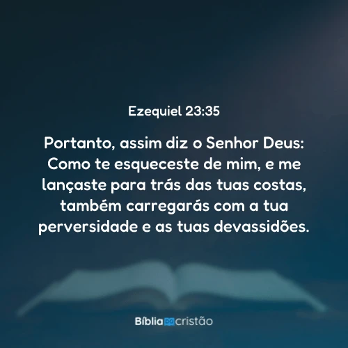 Ezequiel 23:35