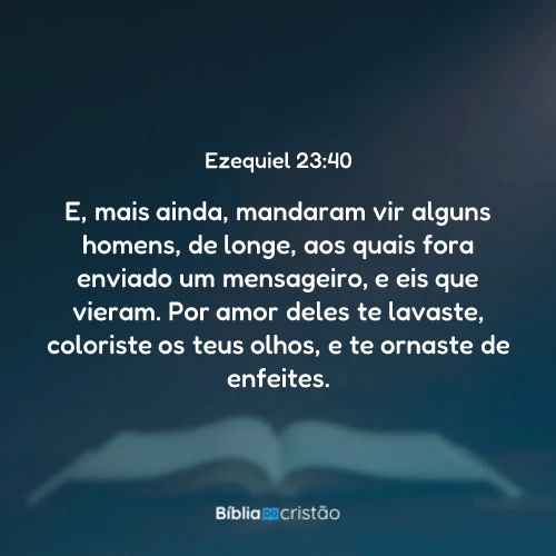 Ezequiel 23:40