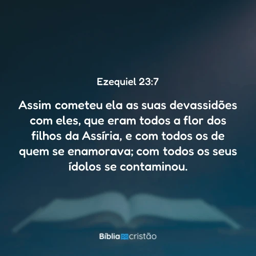 Ezequiel 23:7