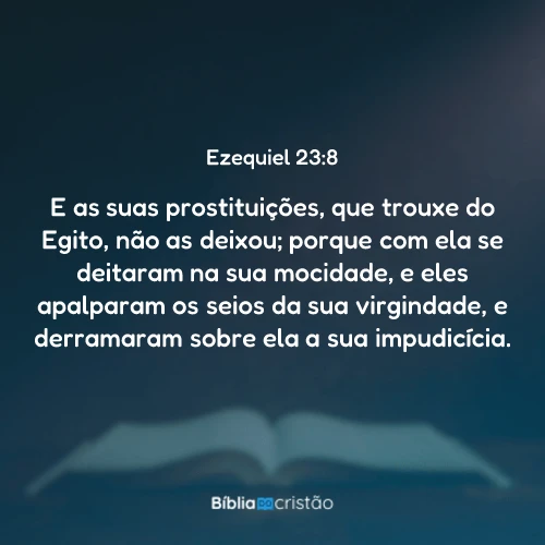 Ezequiel 23:8