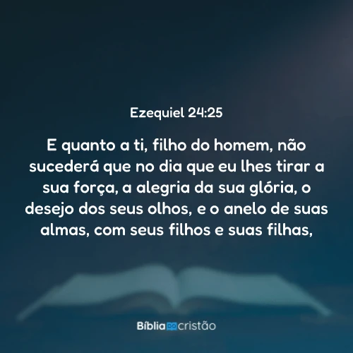 Ezequiel 24:25