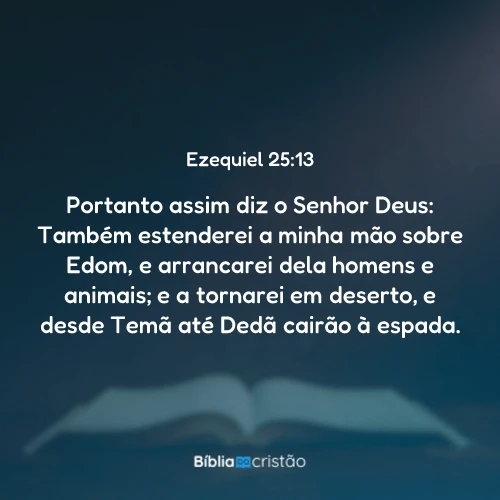 Ezequiel 25:13