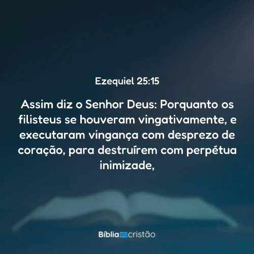 Ezequiel 25:15