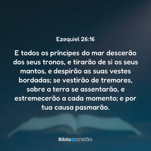 Ezequiel 26:16