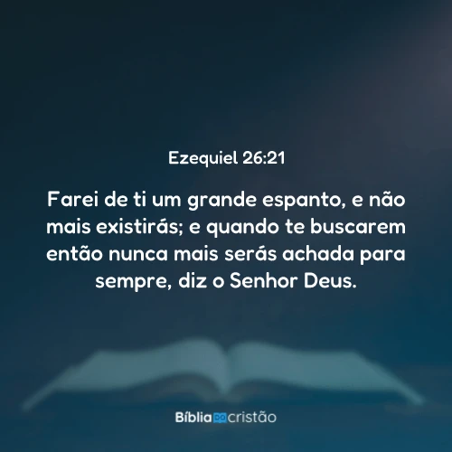Ezequiel 26:21