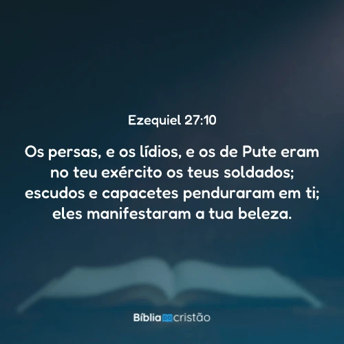 Ezequiel 27:10