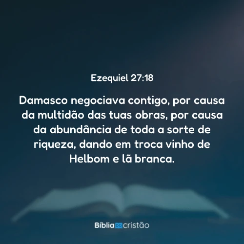 Ezequiel 27:18