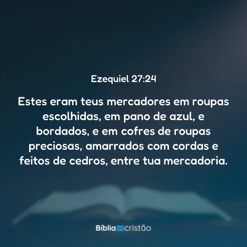 Ezequiel 27:24
