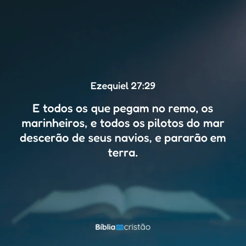 Ezequiel 27:29