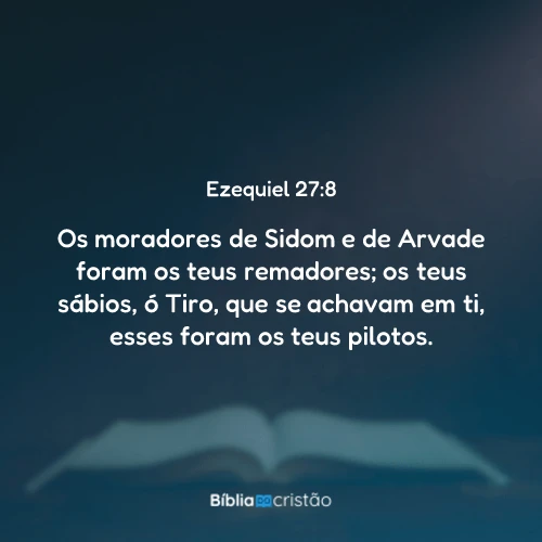 Ezequiel 27:8
