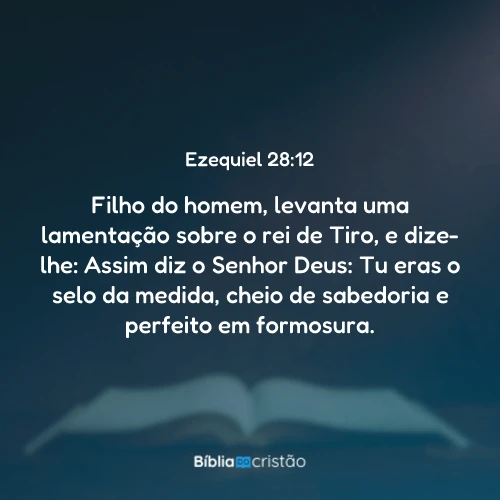 Ezequiel 28:12