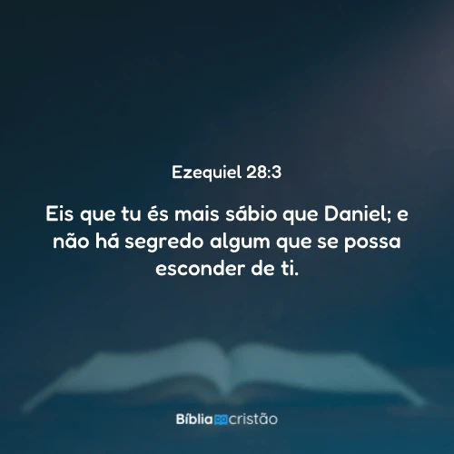 Ezequiel 28:3