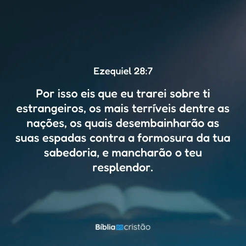 Ezequiel 28:7