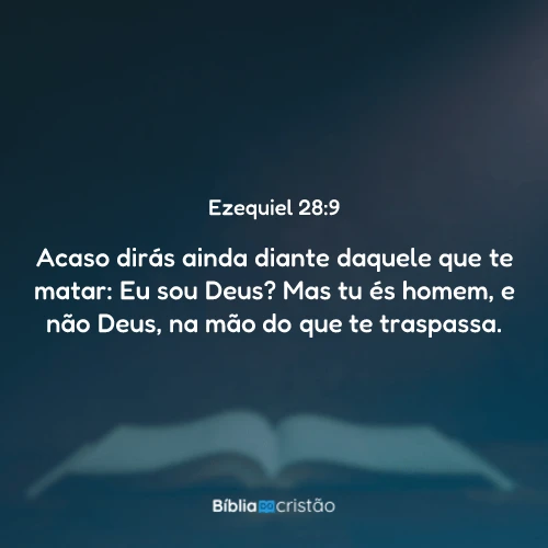 Ezequiel 28:9