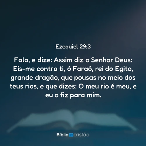 Ezequiel 29:3