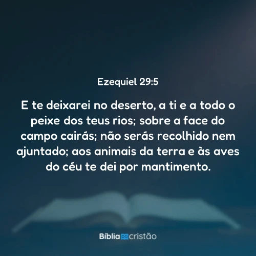 Ezequiel 29:5