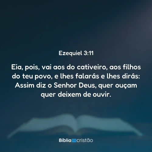 Ezequiel 3:11