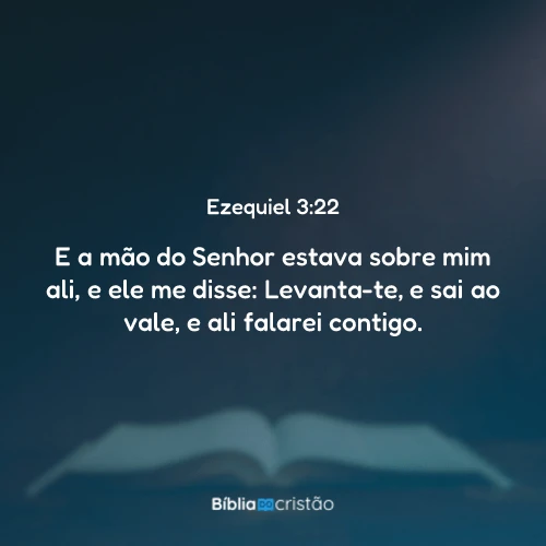 Ezequiel 3:22
