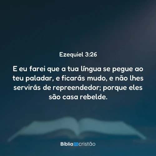 Ezequiel 3:26