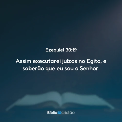 Ezequiel 30:19