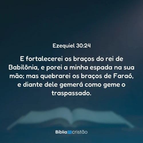 Ezequiel 30:24