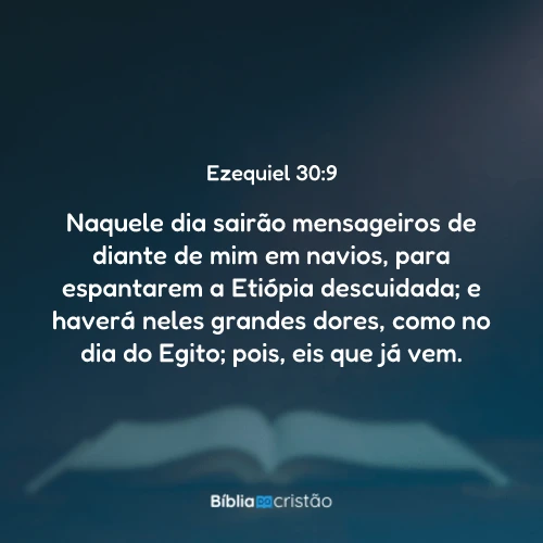 Ezequiel 30:9