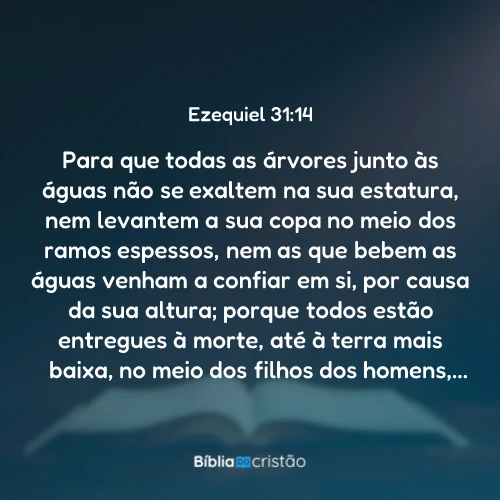 Ezequiel 31:14