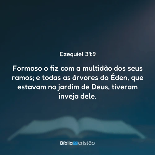 Ezequiel 31:9