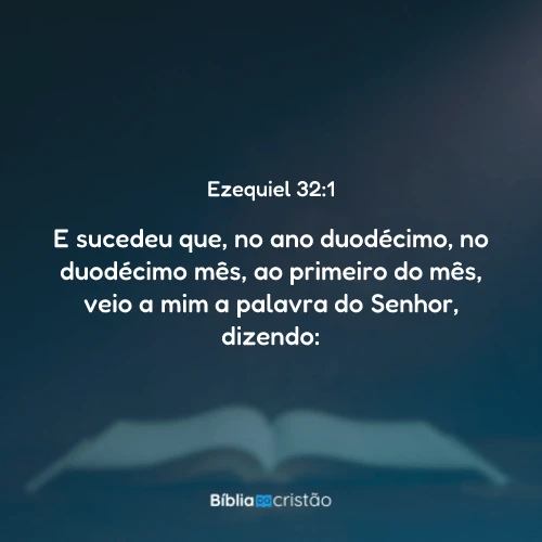 Ezequiel 32:1