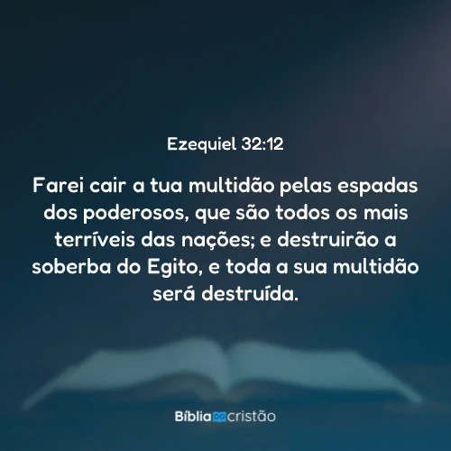 Ezequiel 32:12