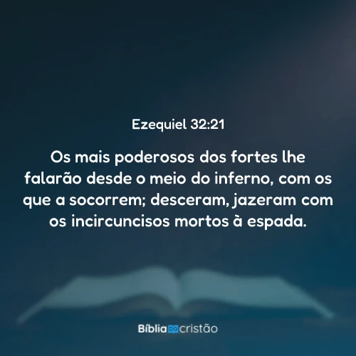 Ezequiel 32:21