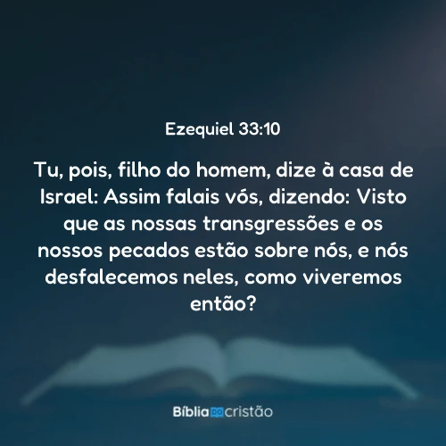 Ezequiel 33:10