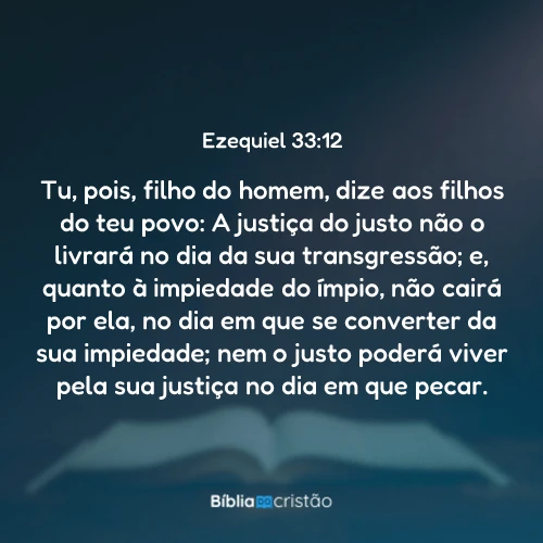 Ezequiel 33:12