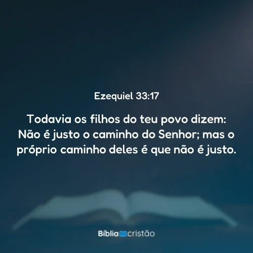 Ezequiel 33:17