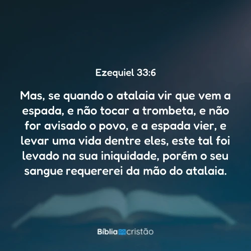 Ezequiel 33:6