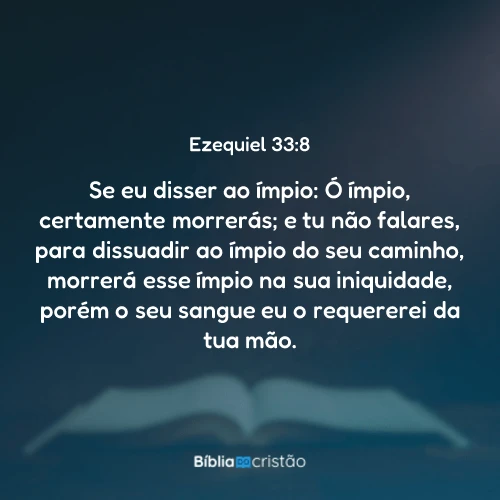 Ezequiel 33:8