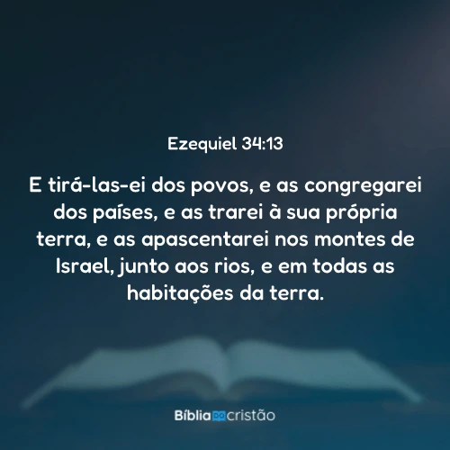 Ezequiel 34:13