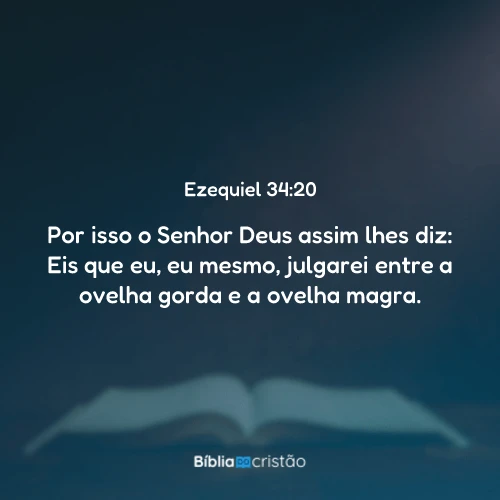 Ezequiel 34:20