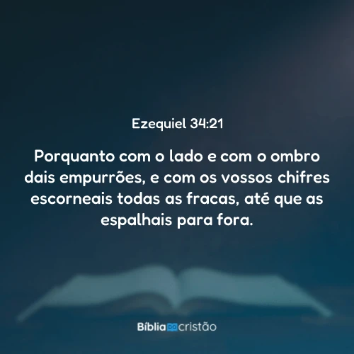 Ezequiel 34:21