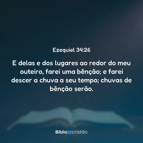 Ezequiel 34:26