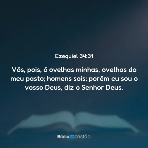 Ezequiel 34:31