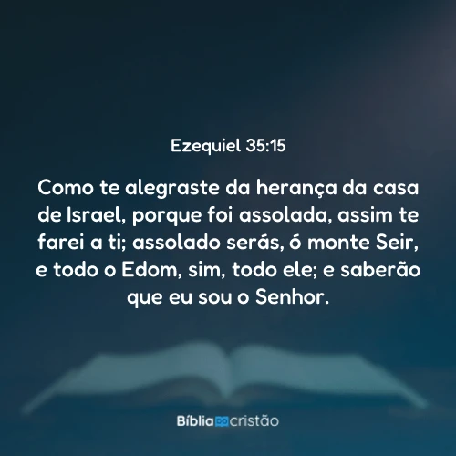 Ezequiel 35:15