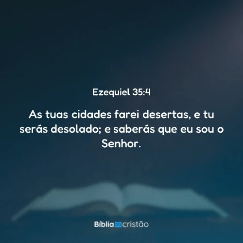 Ezequiel 35:4