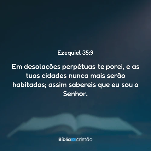 Ezequiel 35:9
