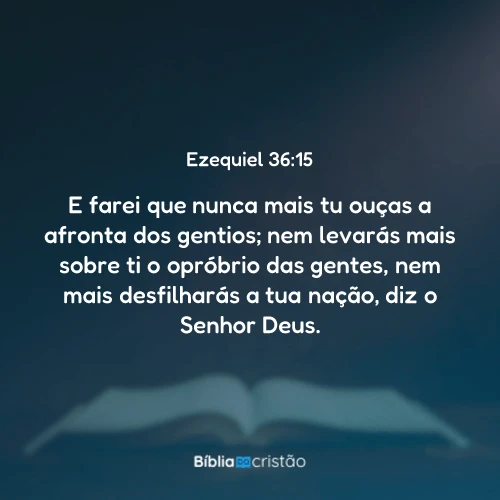 Ezequiel 36:15
