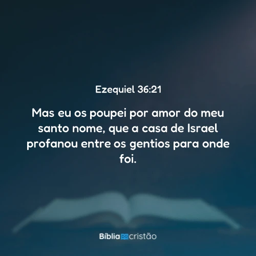 Ezequiel 36:21
