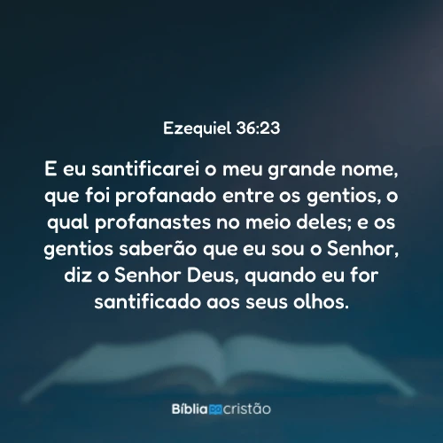 Ezequiel 36:23