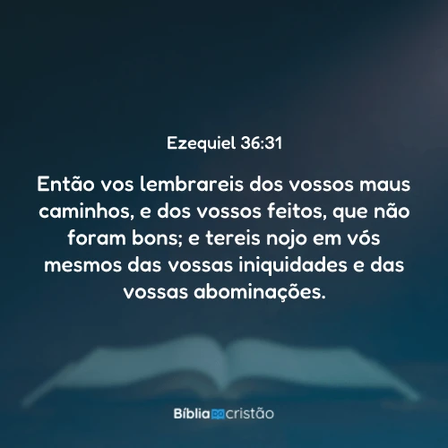 Ezequiel 36:31